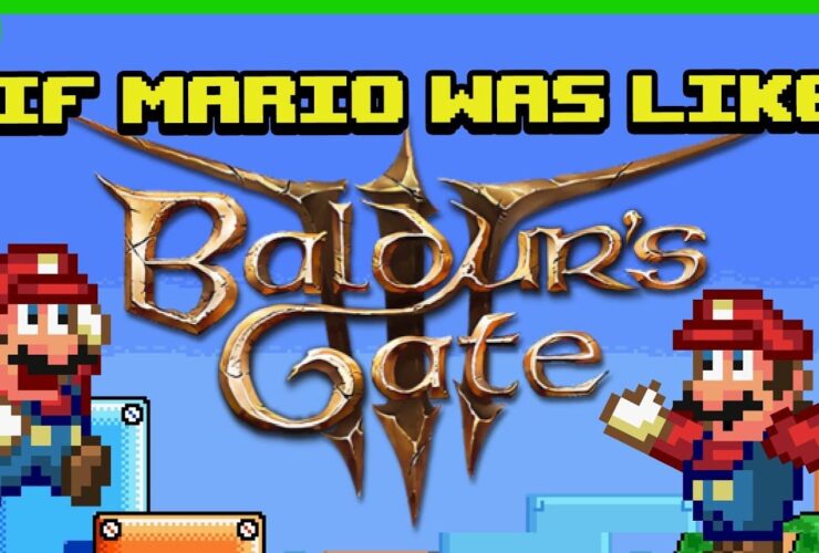 If Mario Was Like Baldur's Gate!