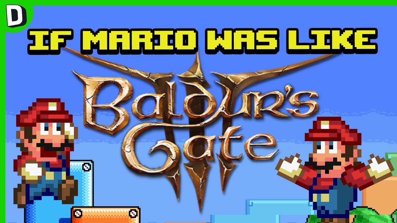 If Mario Was Like Baldur's Gate!