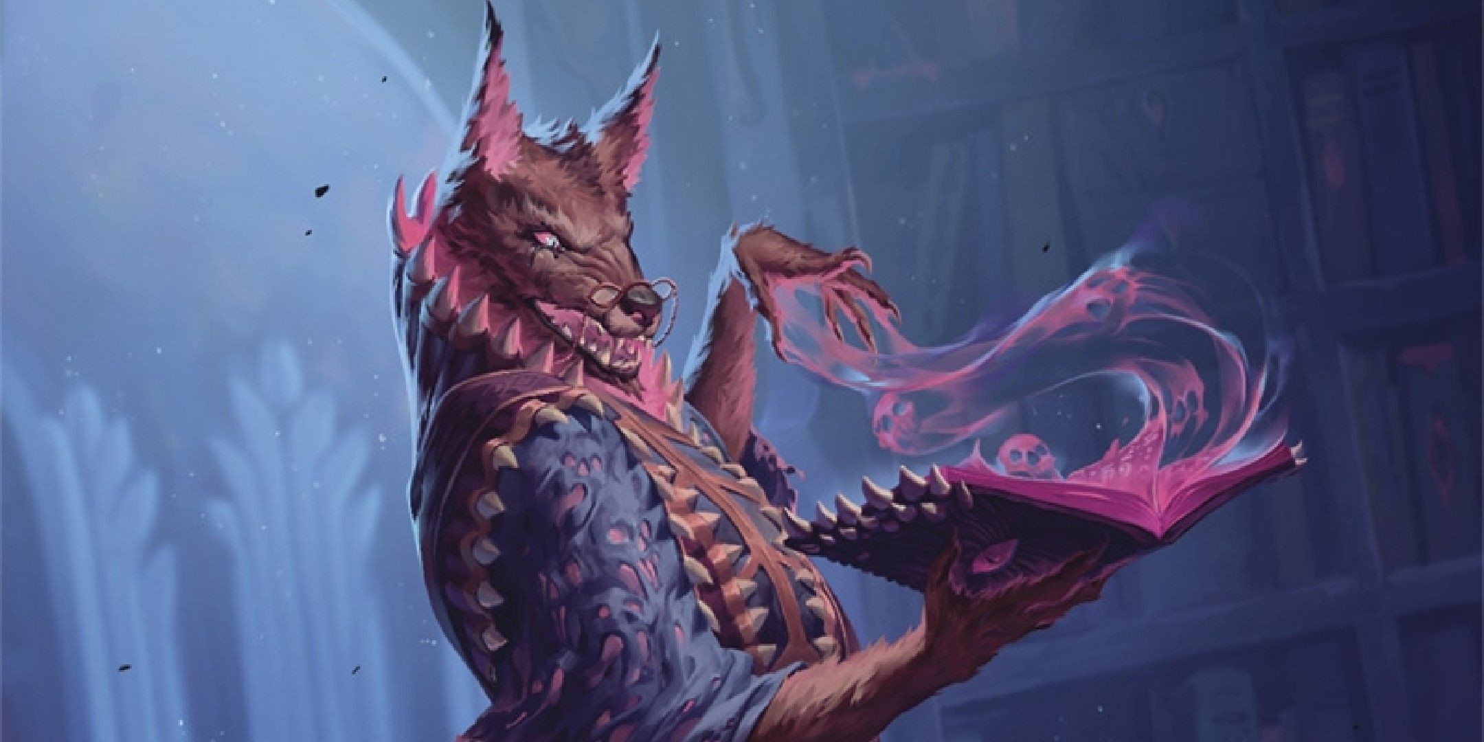 Dungeons & Dragons image showing an arcanaloth.