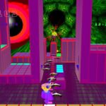 Jeff Minter's I, Robot is a psychedelic reimagining of the 80s arcade shooter and its all-seeing eye