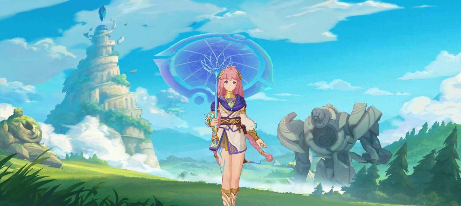 Kagura Beyonds the Clouds skin