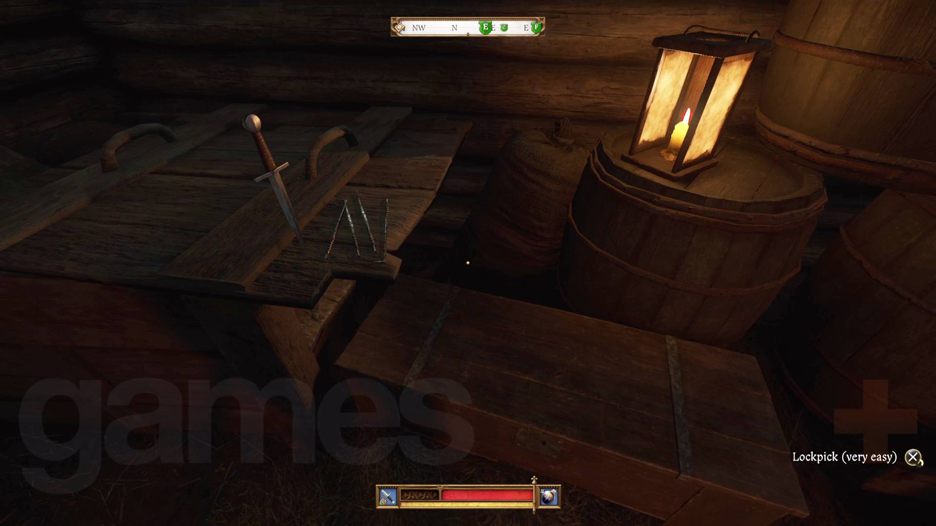 Kingdom Come Deliverance 2 Materia Prima lockpicks and dagger in mill barn