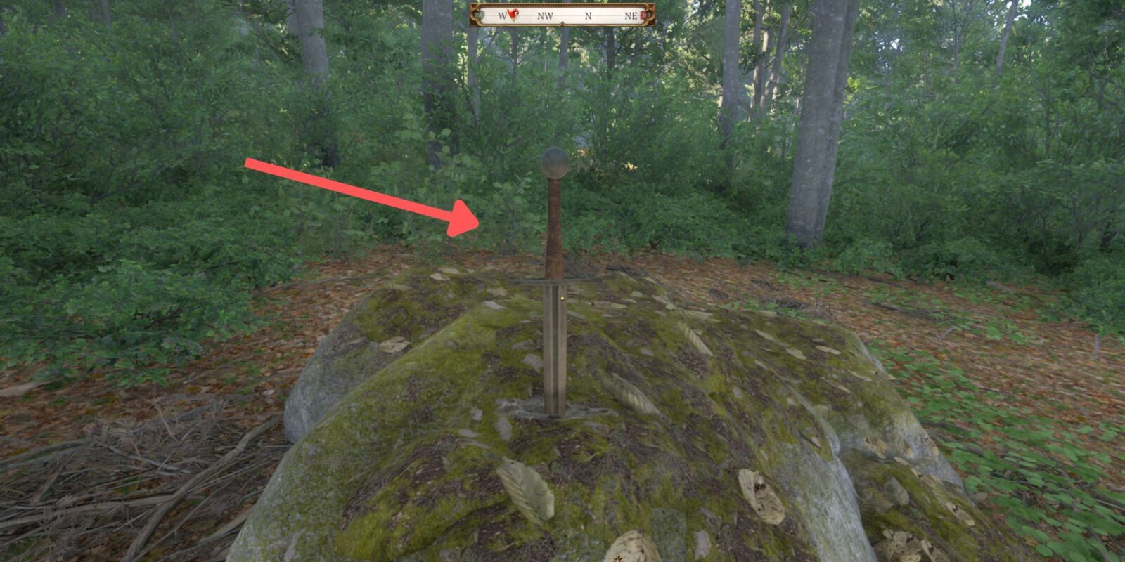 Kingdom Come: Deliverance 2 - Sword In The Stone Easter Egg Location