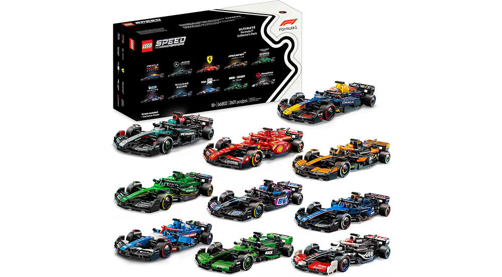 Lego Speed Champions: Ultimate Formula 1 Collector's Pack - 10 Sets In 1