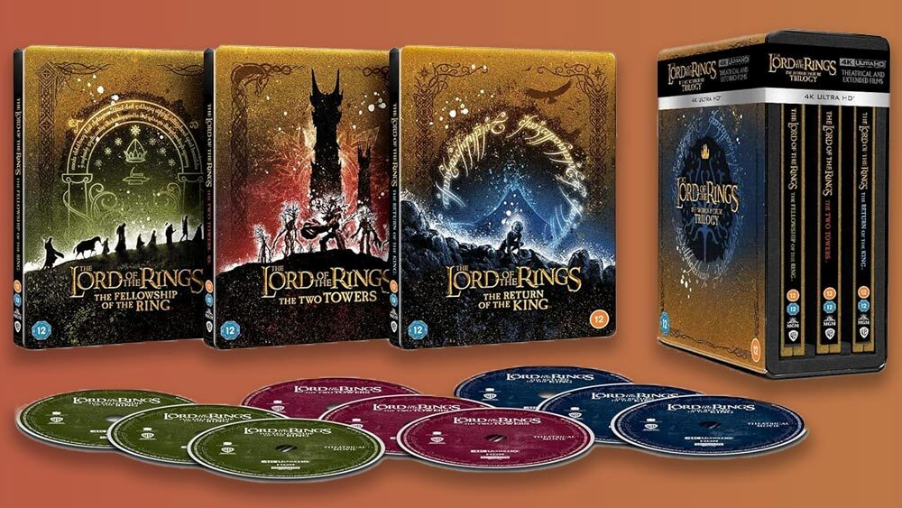 Lord Of The Rings Trilogy 4K Steelbook Collector's Edition - Preorder For Best-Ever Price At Amazon