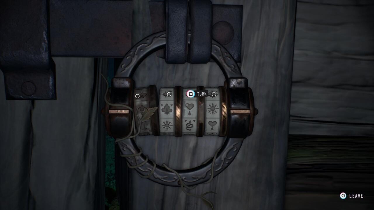 Cabin puzzle lock