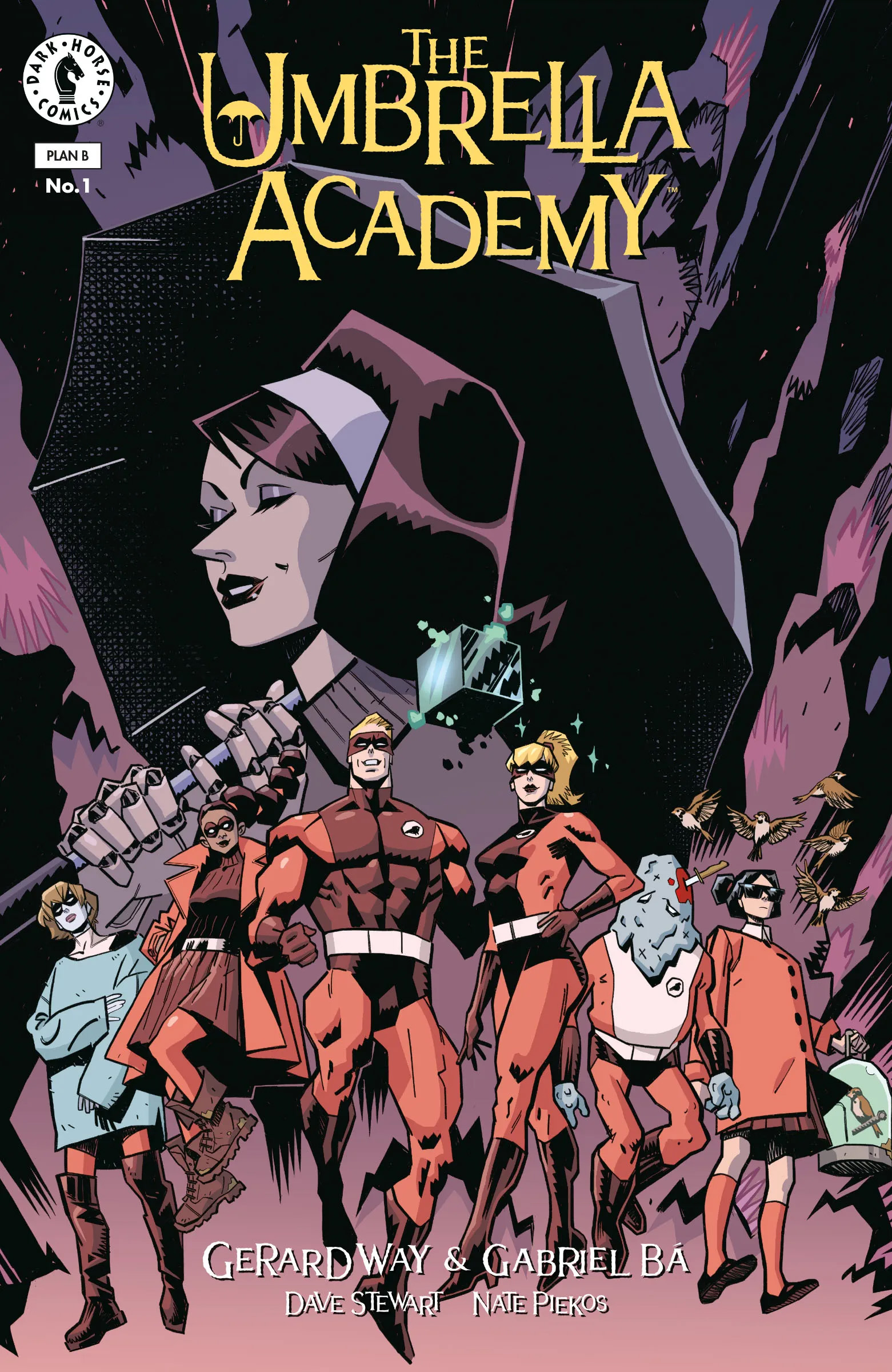 Cover art for The Umbrella Academy: Plan B #1.