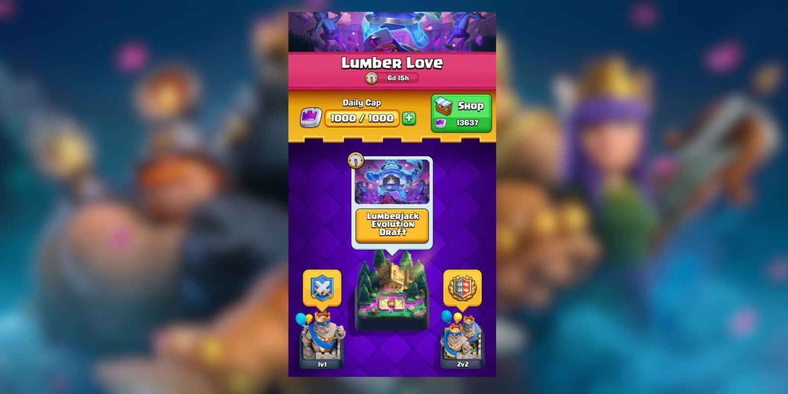 Lumberjack Evolution Draft Event Guide