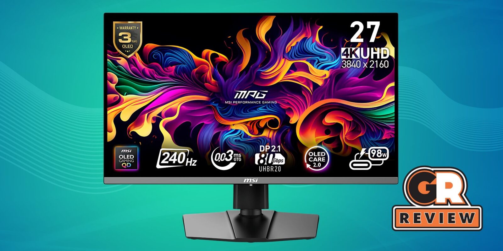 MSI MPG 272URX Gaming Monitor Review