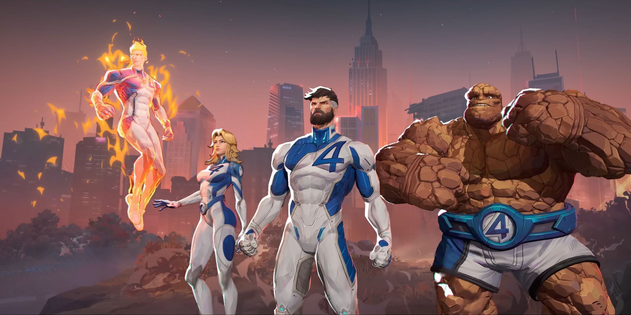 Marvel Rivals announced new skins for Invisible Woman and Mister Fantastic.