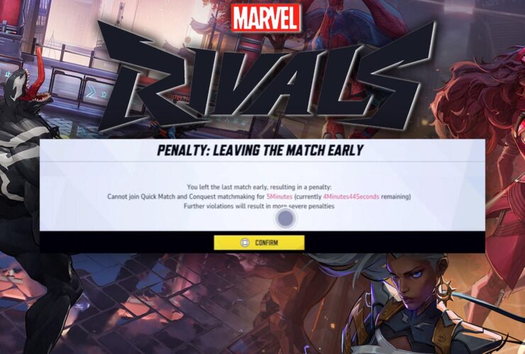 Marvel Rivals' Quit Penalty is a Necessary Evil