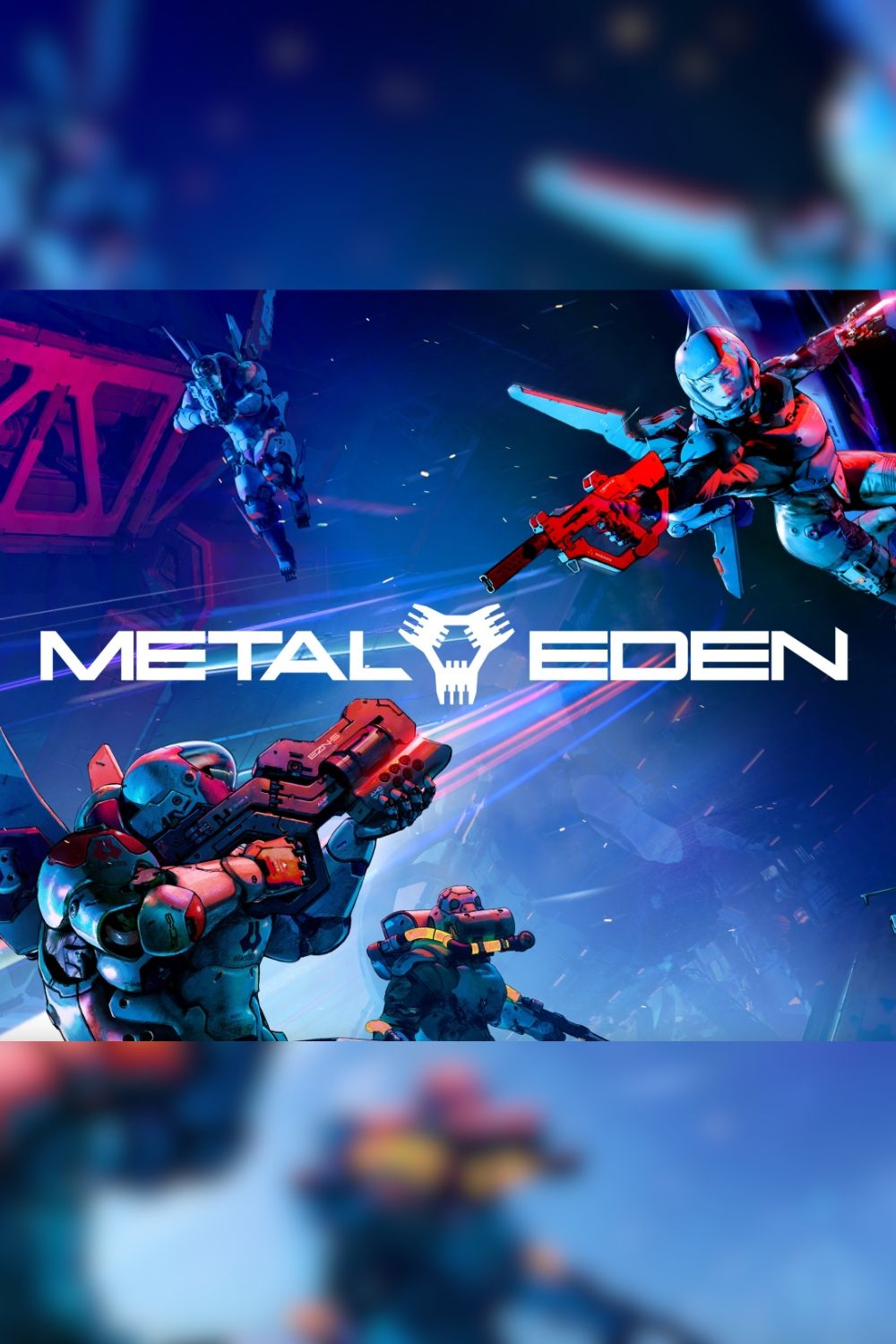 Metal Eden video game cover art tag