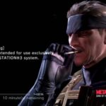 Metal Gear Solid 4's Iconic Install Screen Gets Turned Into an Animated Wallpaper