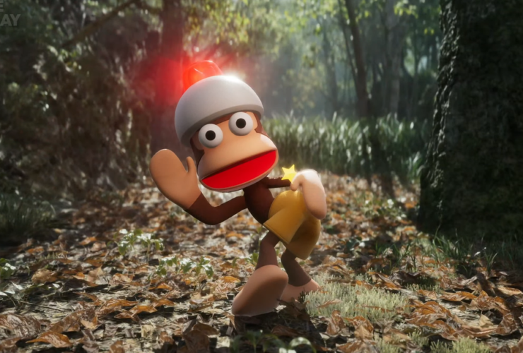 Metal Gear Solid Delta: Snake Eater release date announced, complete with a butt slapping Ape Escape monkey