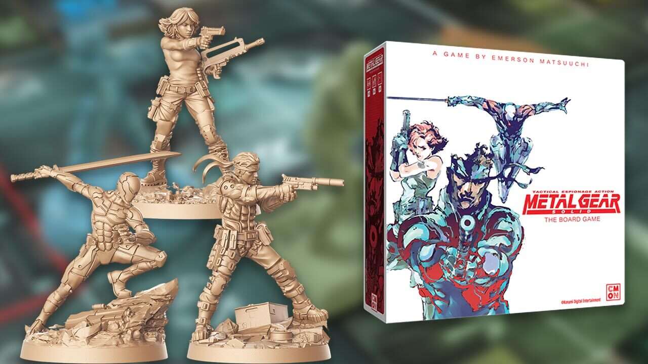 Metal Gear Solid: The Board Game Is Now Available At Amazon, Includes 24 Minis