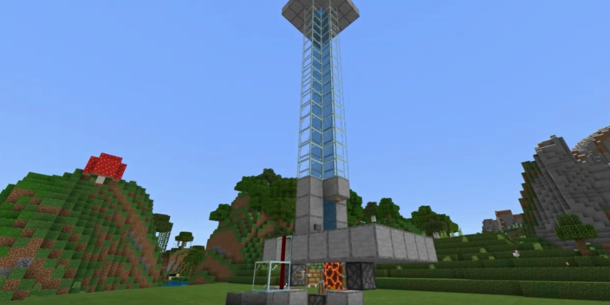 Minecraft Automatic Bubble Elevator