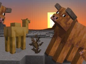 Minecraft now has new cow variants, shrubbery fireflies, and "bush" for public testing