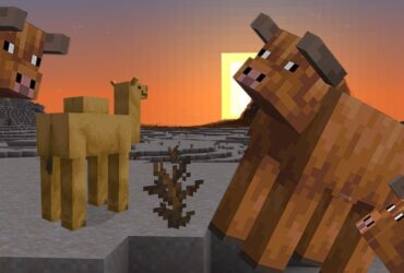 Minecraft now has new cow variants, shrubbery fireflies, and "bush" for public testing