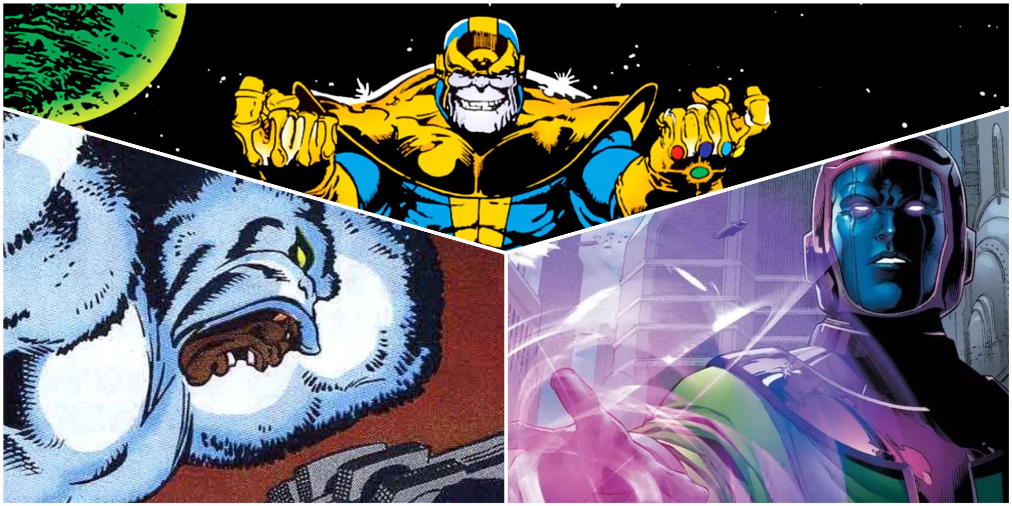 Marvel Villains Who Beat the Avengers- Thanos Man-Ape Kang the Conqueror