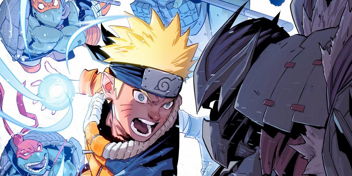 NARUTO x Teenage Mutant Ninja Turtles Crossover Gets a New Illustration