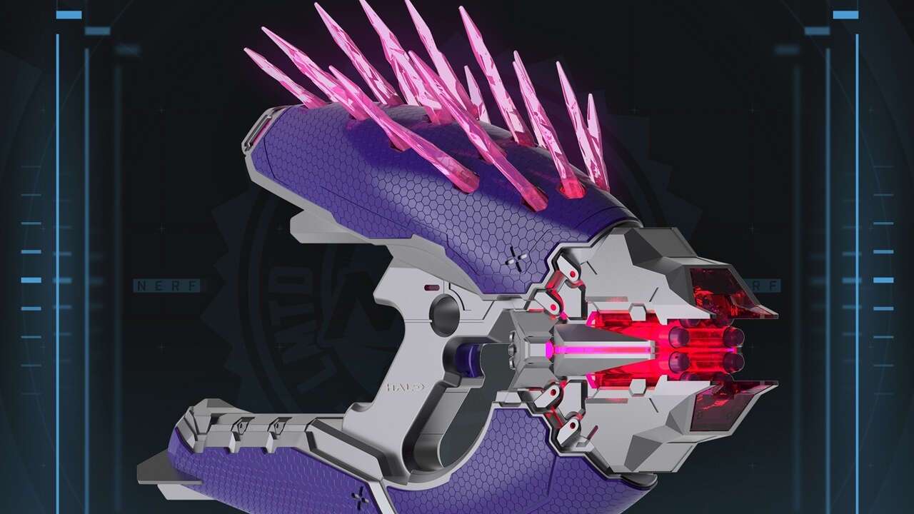 Nerf's Needler Blaster Replica From The Halo Franchise Is On Sale For 33% Off