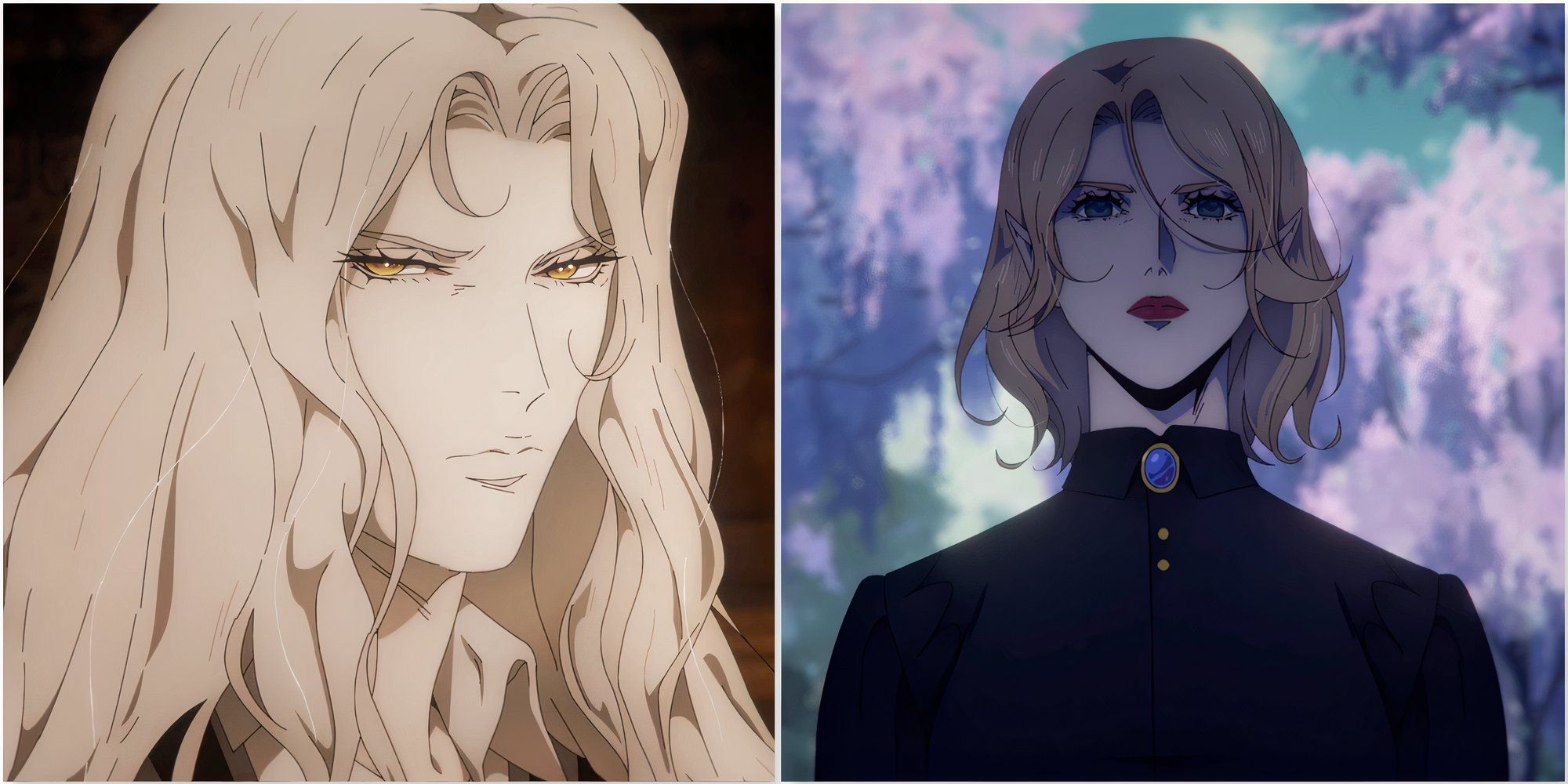 Alucard and Tera in Castlevania Nocturne Season 2