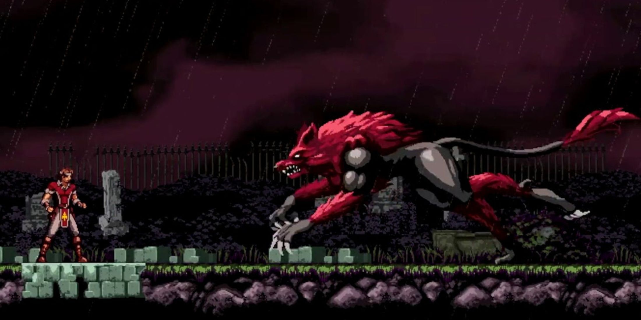 Chronicles of the Wolf new metroidvania