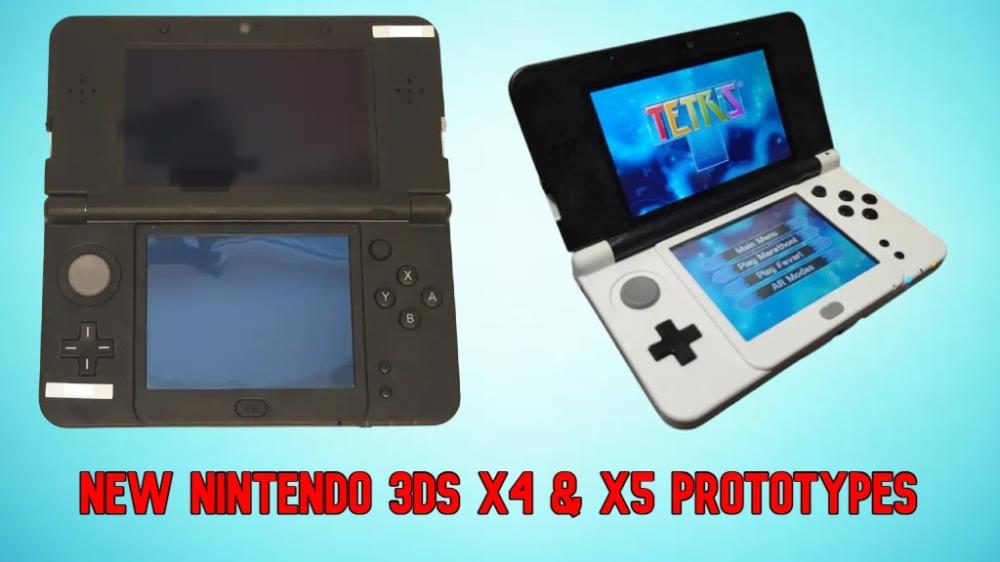 New Nintendo 3DS X4 & X5 Prototypes Images Released