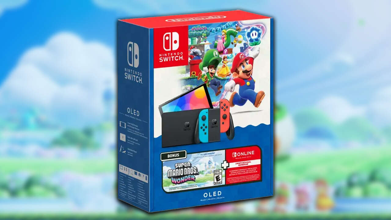 New Nintendo Switch OLED Value Bundle Comes With Super Mario Bros. Wonder