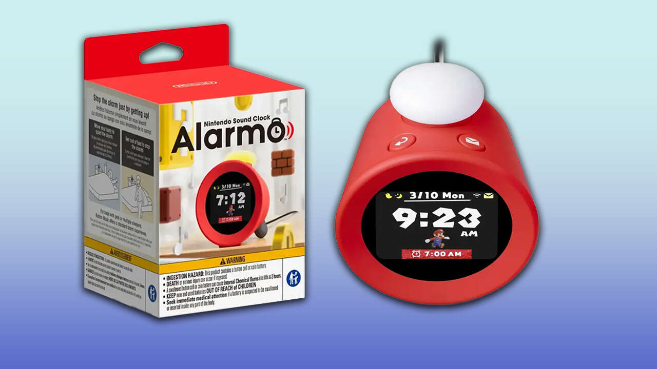 Nintendo Alarmo Now Available At Major Retailers - Mario Will Wake You Up For $100