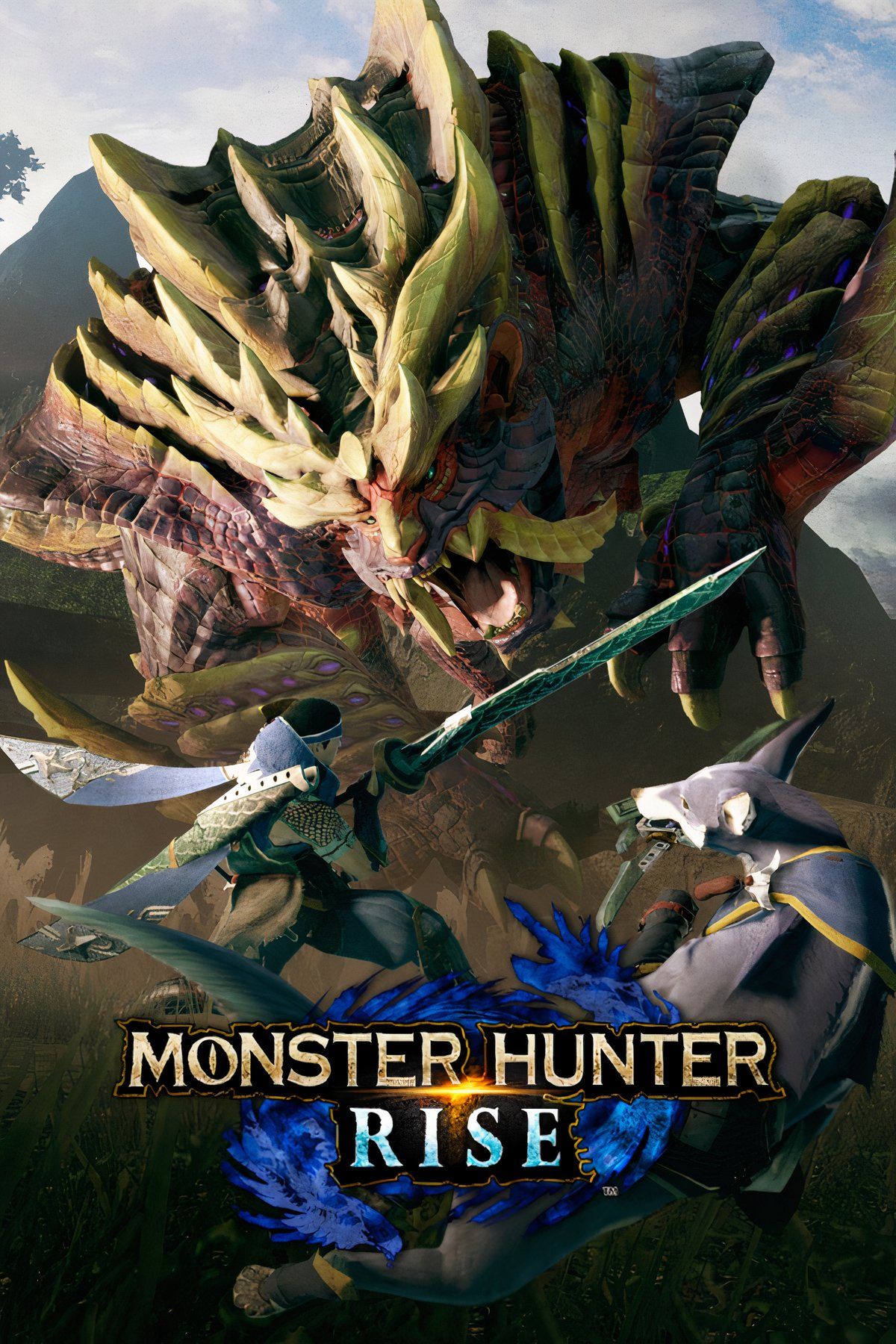 Monster Hunter Rise Tag Page Cover Art