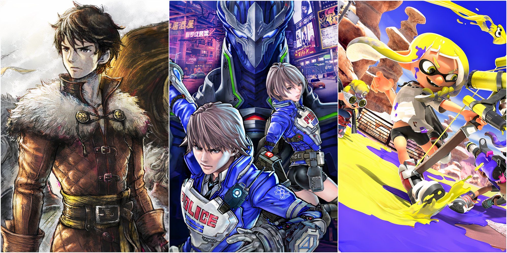 Triangle Startegy, Astral Chain, Splatoon 3