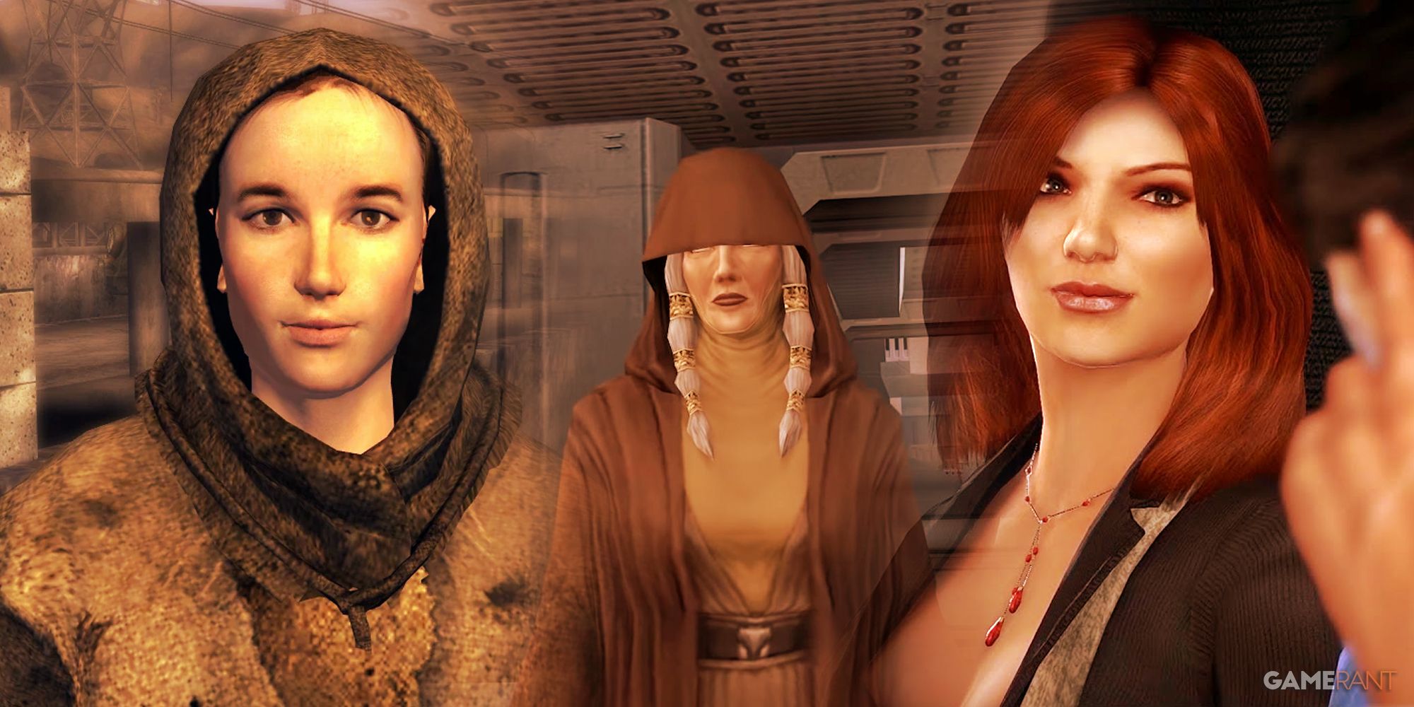 Female Characters In Obsidian Entertainment Games Fallout: New Vegas Veronica Santangelo, Star Wars Knights of the Old Republic 2: The Sith Lords Kreia, Alpha Protocol Scarlet Lake