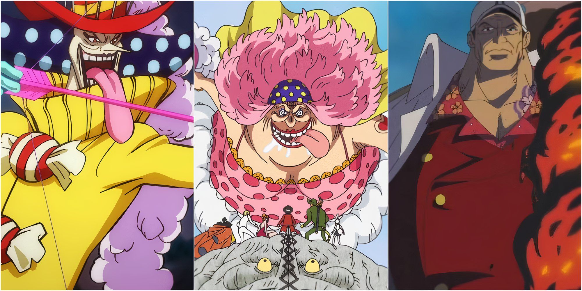 Perospero, Big Mom, Akainu 