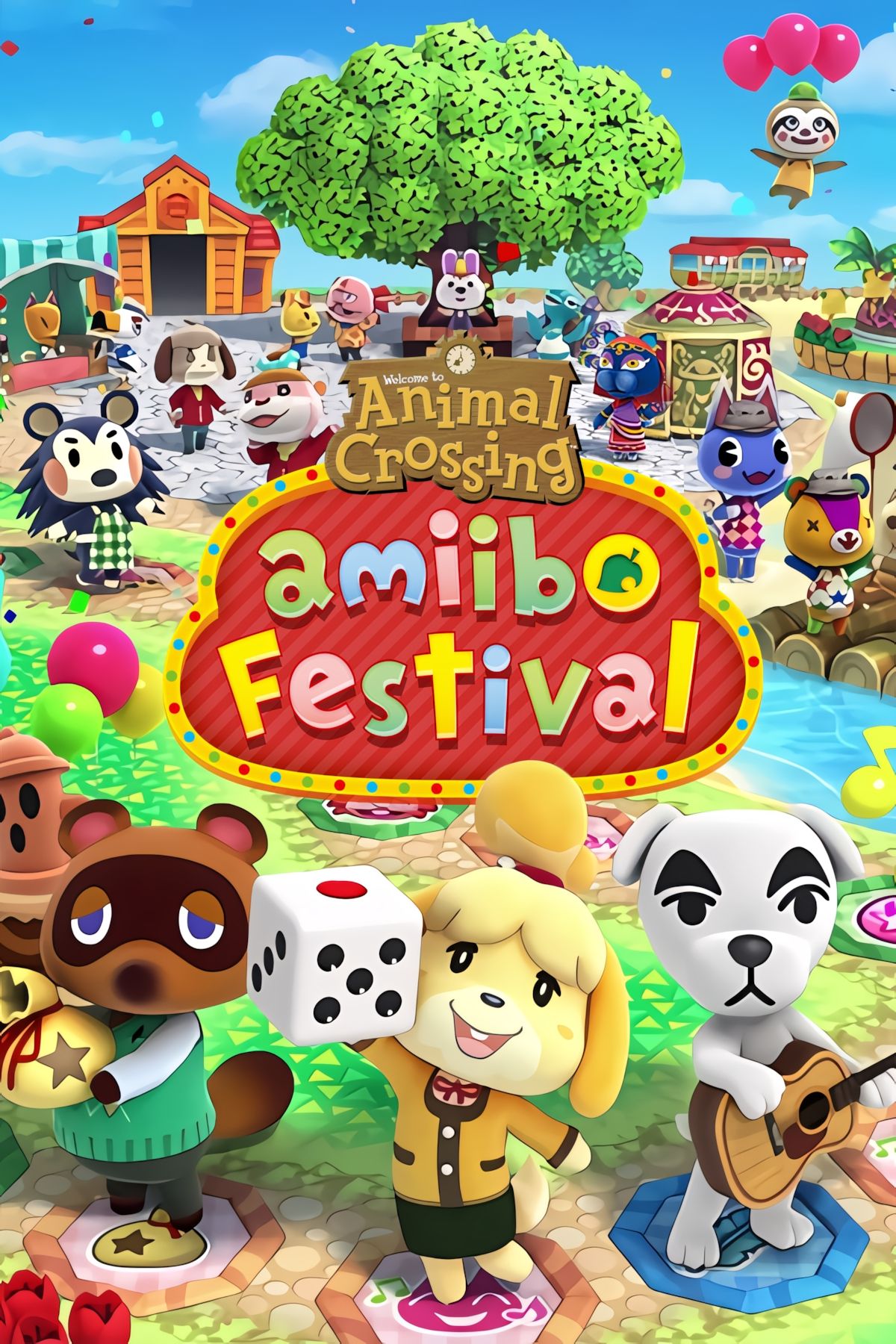 Animal Crossing Amiibo Festival Tag Page Cover Art