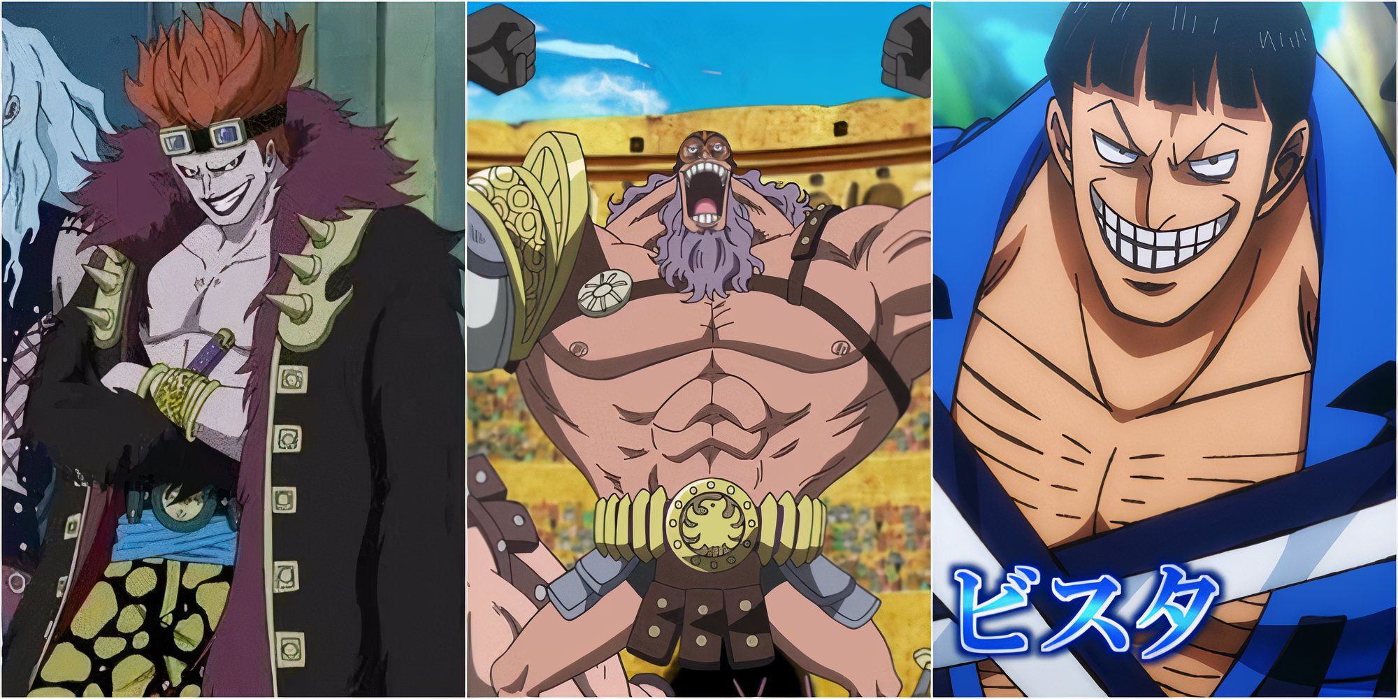 Kidd, Jesus Burgess, Vista in One Piece: Characters Who Love To Fight