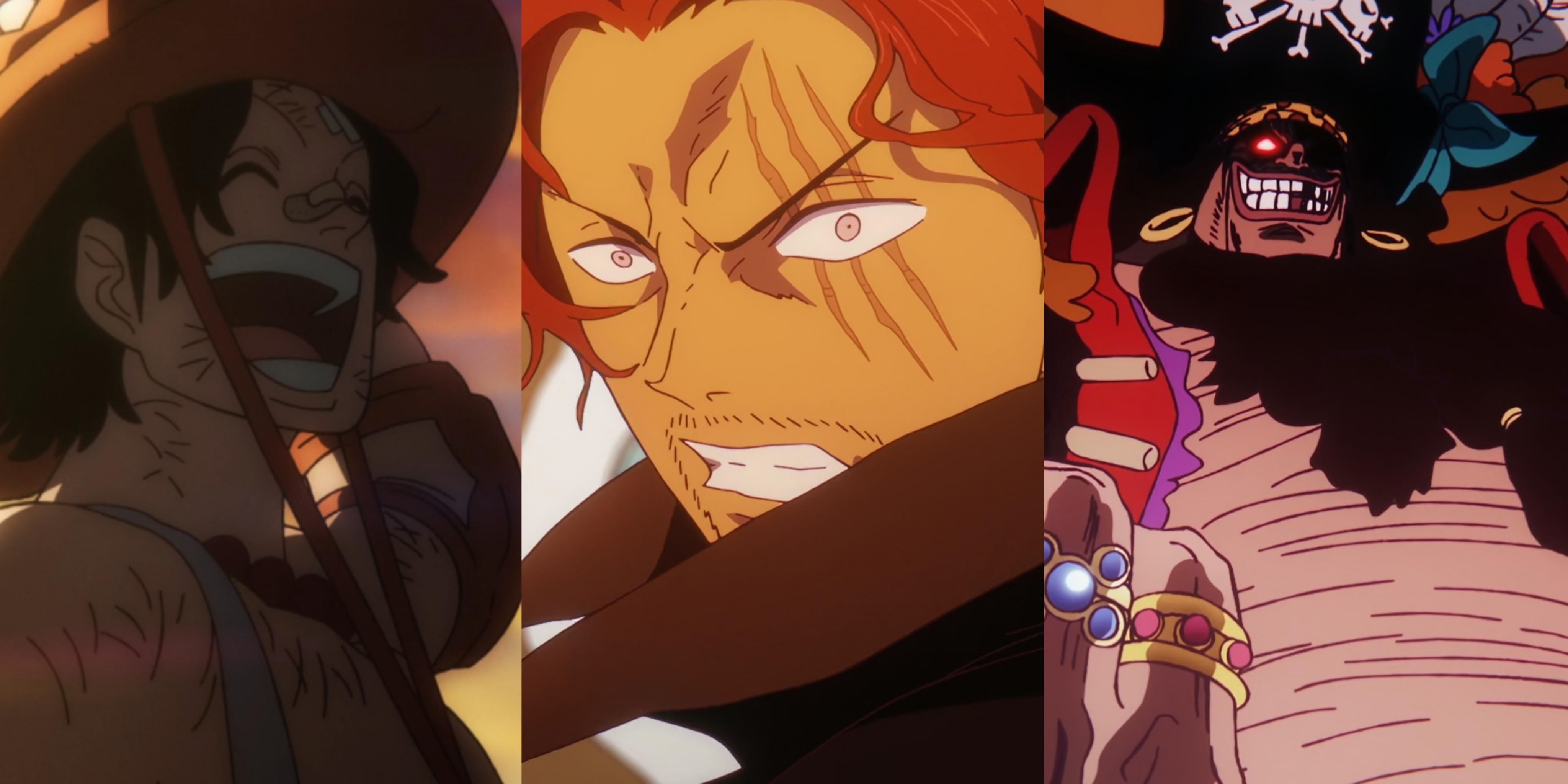 Featured One Piece: Characters Who Have Defeated A Shichibukai Shanks Blackbeard Ace