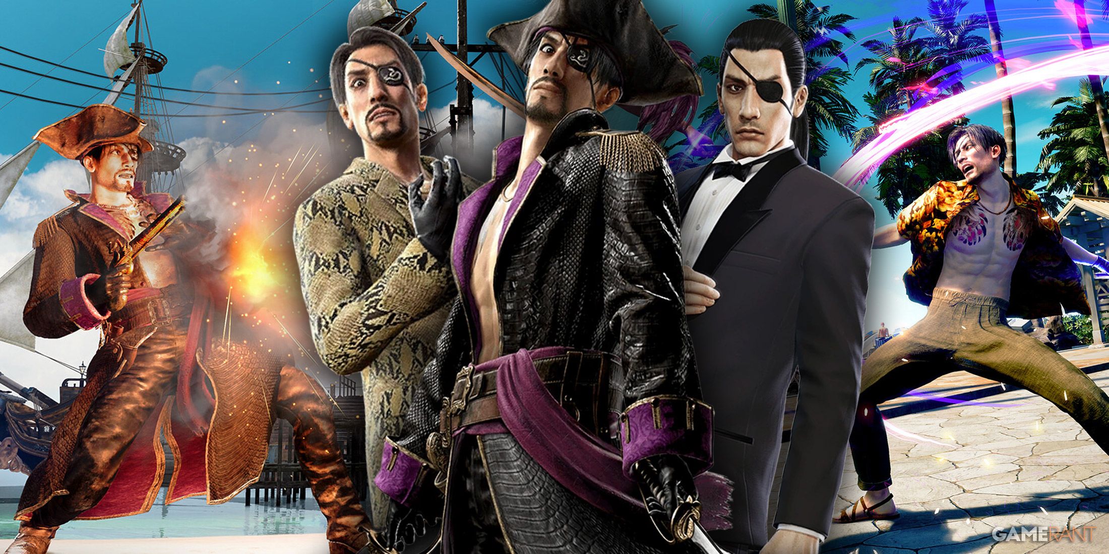 Like a Dragon Pirate Yakuza in Hawaii Majima Range