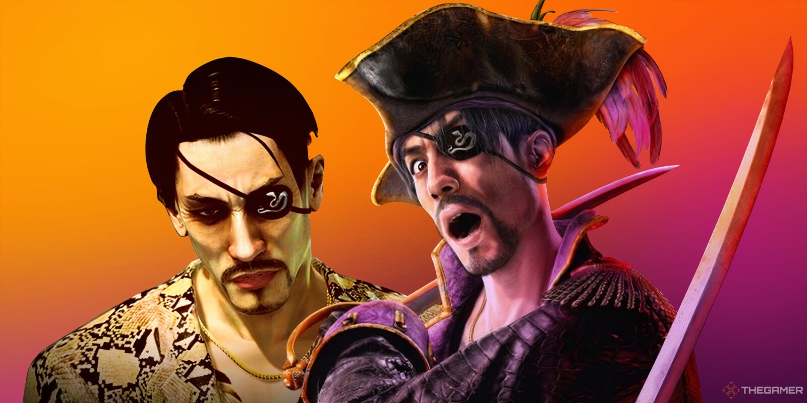 Pirate Yakuza's Majima Beard Has More Polygons Than His Whole Yakuza 4 Model