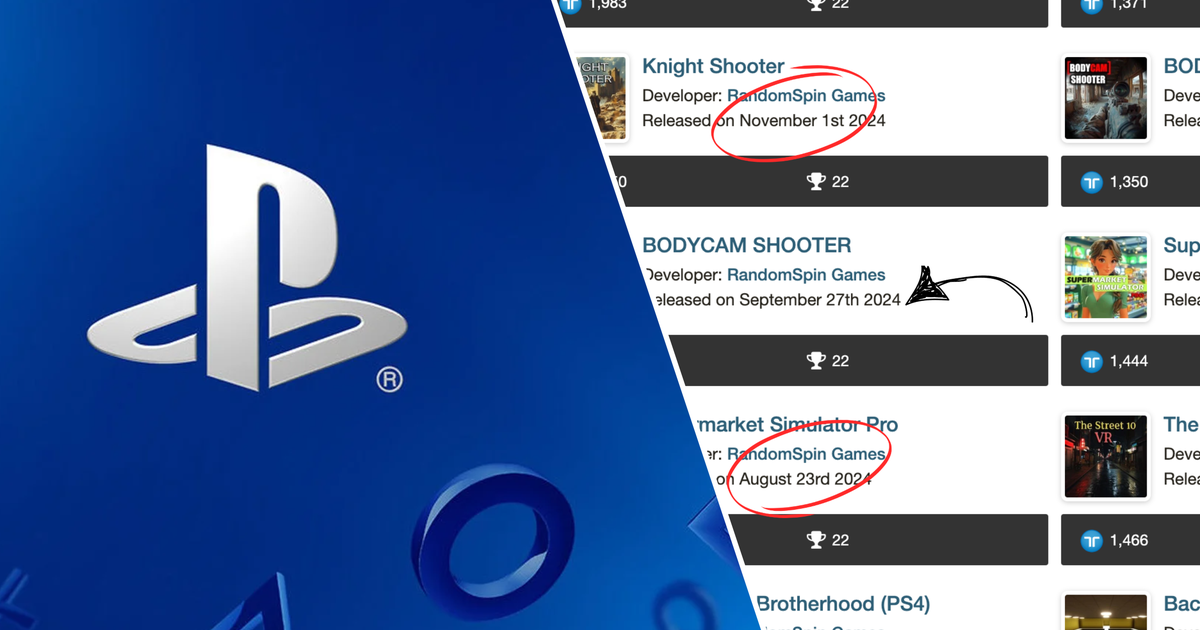 PlayStation quietly removes "slop" shovelware PS5 games following investigation