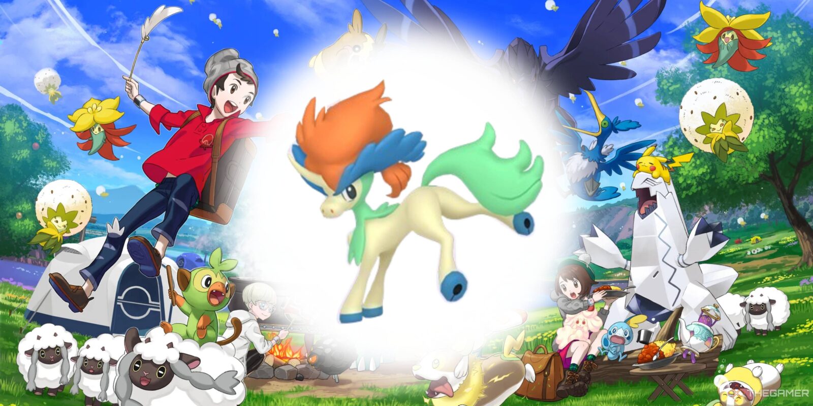 Pokemon Adds Shiny Keldeo And Shiny Meltan As Pokedex Completion Rewards To Home