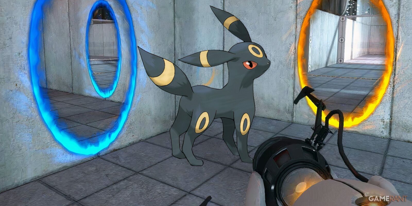 Pokemon Fan Shares Mecha Umbreon with Portal Technology