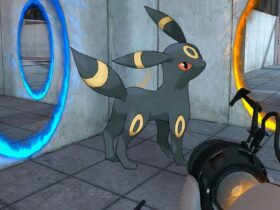 Pokemon Fan Shares Mecha Umbreon with Portal Technology