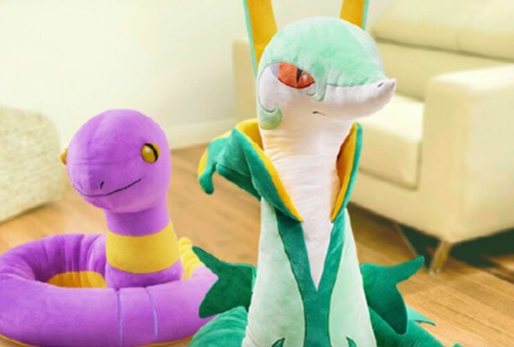 Pokemon Is Adding Ekans And Seperior To Its Life Size Plushes