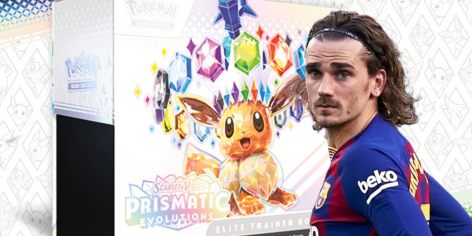 Pokemon Prismatic Evolutions Cards Traded Pitchside For La Liga Star's Shirt