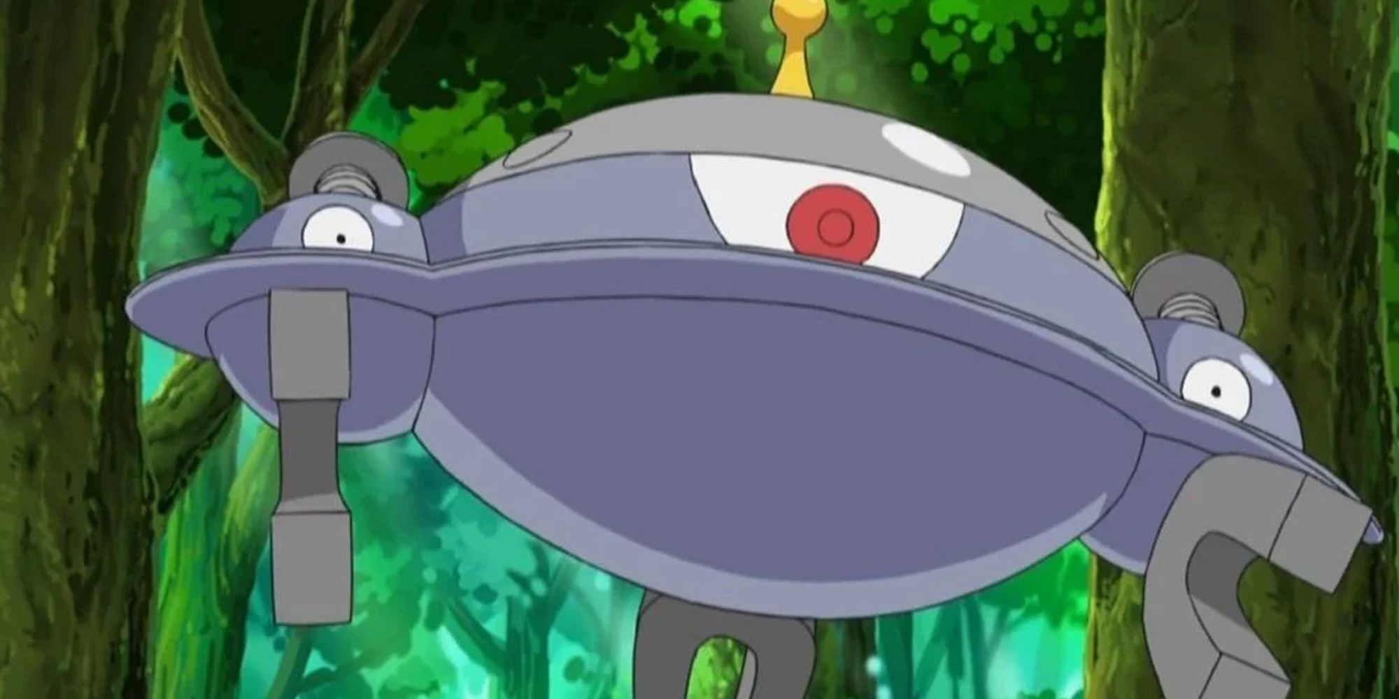 Magnezone from Pokemon anime sinnoh steel electric