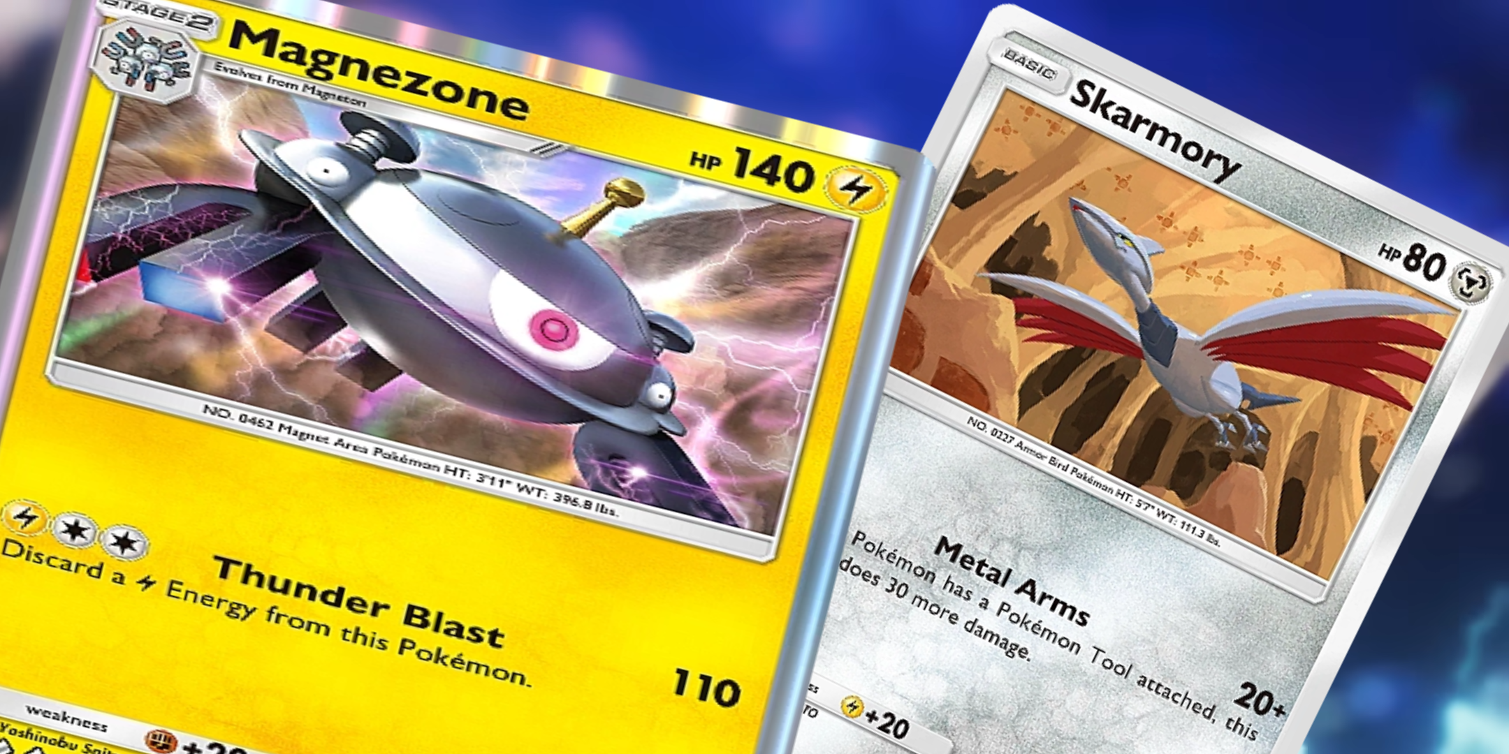 Pokémon TCG Pocket magnezone and skarmory