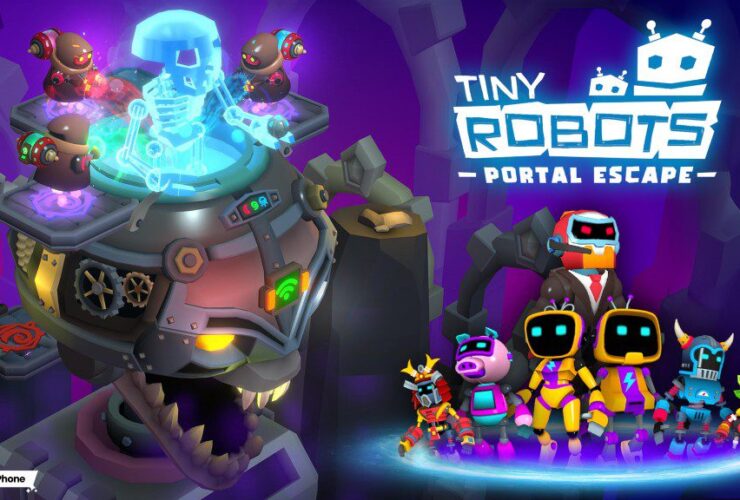 Tiny Robots: Portal Escape Upcoming Launch Cover