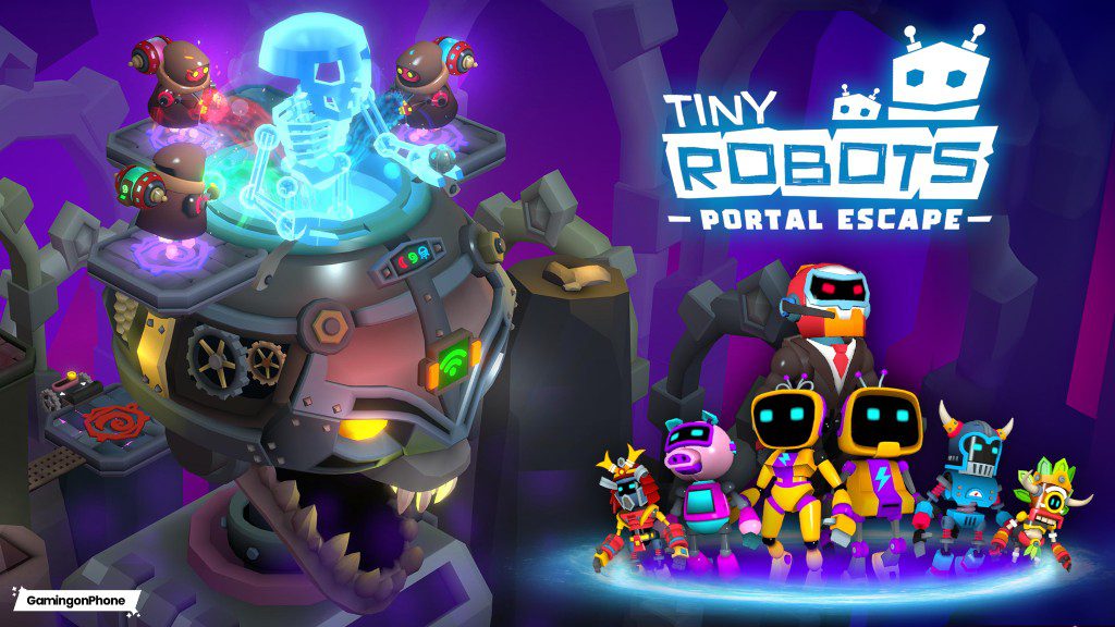 Tiny Robots: Portal Escape Upcoming Launch Cover