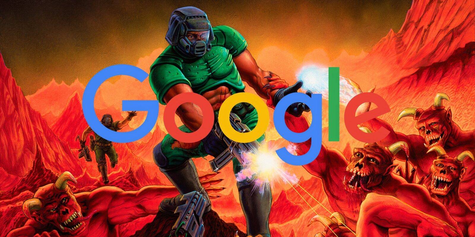 Programmer Gets Doom Running on Google Search Bar